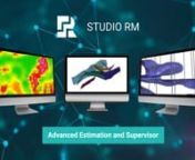 All new and maintained Studio RM Users will be given access to Advanced Estimation.nnAdvanced Estimation includes faster univariate and multivariate grade estimation (COKRIG) with OK, SK, NN or IPD with Dynamic Anisotropy. It interfaces with Supervisor to directly import variogram models. Additionally soft boundary control and outlier management gives you better control of your estimate. It also includes non-linear estimation with uniform conditioning and multiple indicator kriging. nnCOKRIG lib