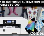 Dive into the colorful world of sock sublimation using our trusty Sawgrass SG500 Sublimation Printer. Whether you&#39;re a DIY enthusiast, a custom apparel entrepreneur, or looking to add profit to your business, this video is your go-to guide for sublimating socks with style and precision. Let&#39;s get to it!nn1. Preparation: Preheat the Hotronix Fusion-IQ Heat Press. Time, temperature, and pressure settings will vary depending on fabric (check transfer papers instructions).n 2. Printing Process: Load
