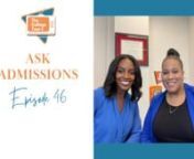 Host Desi Williams chats with Morgan State University&#39;s Director of Undergraduate Admission and Recruitment, Khala Granville.