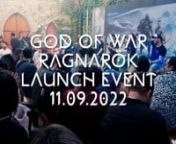Evento realizado para convidados e imprensa na Casa Medieval em São Paulo para marcar o lançamento do game God of War Ragnarök em 2022.
