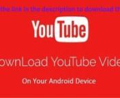 Download: https://softonicapk.com/tubemate-apk/nnTubemate APK allows users to download YouTube videos directly to their devices. With Tubemate, users can download videos in different resolutions, including full HD, and can also extract audio from videos and save it as an MP3 file.
