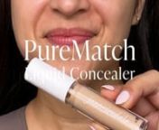 JANE IREDALE PureMatch Liquid Concealer Launch Reel 1 from jane pure