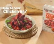 How to Cook Chicken 65 with Licious Chicken 65 Kabab Masala from chicken 65 masala