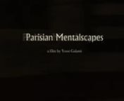 Parisian Mentalscapes Yossi Galanti RI from new recent movies 2020