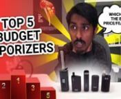 Which budget dry herb vaporizer reigns supreme? Make sure to watch the full ranking round-up to see which will snag our #1 spot! To see all the rankings visit: https://tvape.com/blog/best-budget-vaporizers/nnWe dive deep into the key features, drawbacks, and which device is right for you!nn0:00 - Intron0:21 - Utillian 421n1:35 - Arizer Solo 2n3:42 - Utillian 620n5:00 - Arc Sn7:17 - Poster Giveaway!n8:00 - Our Winner! n10:05 - OutronnThanks for watching! And make sure you leave a comment for the