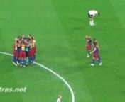 Champions League Finale zwischen dem FC Barcelona und Manchester United. Endstand 3:1.