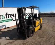 Yale GLPO60TGNUAE079 Forklift, c/w ORops, Propane Engine, 6000lb Capacity, 3 Stage Mast, (No Forks, Non Runner) - A875BO2345Wn540009364 kc