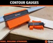 One of the most useful tools for duplicating any shape, the contour gauge is used to locate profiles or edges and accurately transfer to the material to be cut. The GreatNeck 5” and 10