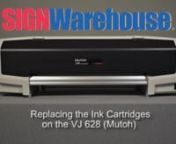 VJ24 Maintenance Video - Replacing Ink from vj24