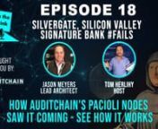 OTB episode 18 is a live demo of the #pacioli validating node running reports on financial disclosures of #SVB and #Tesla.Host Tom Herlihy of DYOR Media and Jason Meyers ofAuditchainshow you how its done. nWe found problems with both SVB AND TESLA that the #CFO, #auditor and #auditcommittee missed. And we did it live on the air in 90 seconds each.n-------------------------------------------------------------------------------------------------------------nIf you want a demo of Pacioli to s