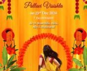 Yellow Theme GrandHalf Saree Invitation Video_HD from yellow saree