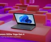 Lenovo 500w Yoga Gen 4 Product Tour Video from lenovo yoga 500