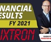 In today’s video, we are presenting Guido Pickert,Head of IR at Aixtron SE.nnGuido provides a quick update on the FY-2021 Financial Resultsnn00:09 Introductionn00:15 FY21-Highlightsn06:40 Income Statementn07:19 Balance Sheetn08:01 Cash-Flow Statementn08:10 Guidance 2022n09:02 24-Months Developmentn09:29 Revenue Analysisn13:09 EU-Taxonomy &amp; ESGnnn----------------------------n▶️ Visit us: https://seat11a.com/n----------------------------nnCompany Profile:nAIXTRON SE is a leading provid
