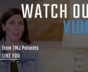 TMD Testimonials - Center for TMJ & Sleep Solutions NW from tmd