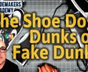The Shoe Dog Dunks on a Pair of Fake Nike Dunksnnhttps://shoemakersacademy.com/book_store/?ref=2nnhttps://shoemakersacademy.com/all_courses/?ref=2nnhttps://shoemakersacademy.com/book_store/?ref=2nIn todays video, Wade Motawi, The Shoe Dog discusses a pair of Nike Dunk sneakers obtained by a friend in Mexico. The Shoe Dog acknowledges that the sneakers are fake, and they decide to compare them with a genuine pair for educational purposes. The analysis focuses on various aspects of the shoes, incl