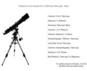 Click here&#62;thttps://amzn.to/3V3c7PZ&#60;to see this product on Amazon!nnnnAs an Amazon Associate I earn from qualifying purchases. Thanks for your support!nnnnnnCelestron 6-Inch Advanced VX Refractor Telescope - BlacknnCelestron 6-Inch TelescopenAdvanced Vx RefractornAstronomy Telescope BlacknCelestron Vx 6