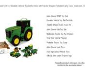 Click here&#62;thttps://amzn.to/4bW6V6y&#60;to see this product on Amazon!nnnnAs an Amazon Associate I earn from qualifying purchases. Thanks for your support!nnnnnnJohn Deere 35747 Durable Vehicle Toy Set for Kids with Tractor Shaped Portable Carry Case, Multicolor, One SizennJohn Deere 35747 Toy SetnDurable Vehicle Toy Set For KidsnTractor Shaped Carry Case ToynJohn Deere Kids Toy SetnMulticolor Tractor Toy For ChildrennOne Size Vehicle PlaysetnPortable Tractor Toy CasenJohn Deere Farm ToysnKi