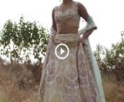 Ivory White Lehenga Choli In Raw Silk With Colorful Resham And Cut Dana Embroidered Summertime Flowers And Heritage Motifs Onlin from resham and