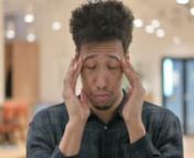 african-american-man-having-headache-VM59TQQ.mov from tqq
