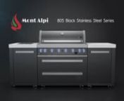Get serious about your grilling with this huge 6 burner 38x18” grill and its 2 additional infrared burners, that will have you crafting impressive meals in no time. Grill enthusiasts will appreciate the even heat distribution and extra burners for searing and boiling that the Mont Alpi delivers. After grilling, meals stay hot and ready for guests with the handy warming rack. When the sun goes down, the interior halogen grill lights and color-changing LED lights on control knobs make grilling e