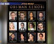 Ewan McGregor is back as Obi-Wan Kenobi, plus Hayden Christensen has signed on to this new series coming to Disney+!