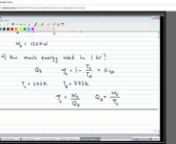 Use Carnot efficiency to find power input and output of a Carnot engine