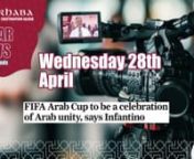 * FIFA Arab Cup to be a celebration of Arab unity says Infantinon* Discover Qatar issues new guidelines for mandatory quarantinen* Exercise caution, HMC advises e-scooter ridersn* Active cases of COVID-19 down by 921 to 18,446nGet Qatar Quick delivered direct to your WhatsApp account by adding +974 3330 2300 to your contacts and send us a message saying ‘morning delivery’n@MOPHQatar @PeninsulaQatar @GulfTimes_Qatar @Qatar_Tribunen#Doha #Qatar #News in 60 Seconds – Wednesday 28th April 2021