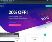 In order for WordPress to work, you need a theme and I recommend the worlds most popular theme Divi. With the affiliate link https://divimundo.com/divi20/, you’ll get an exclusive 20% off Divi. For just 70 USD you can use Divi on unlimited websites. nnThis video is a part of a complete WordPress tutorial with more than 6 hours of video material – completely free. Find the full tutorial at: https://divimundo.com/en/wordpress-tutorial-for-beginners/nnAll links, files and code snippets mentione