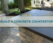 QKR0621013 - Quikrete Project Video BYP - Step by Step - Concrete Countertop from byp