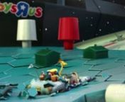 Role: Lead Modeler, Layout ArtistnnOne of nine in a series of Toys R Us commercials produced for their television Christmas campaign.(2010)nnProduction Credits:nClienttToys R UsnAgencytRosenbaum, Inc.nnLAIKA/house Credit List:nPRODUCTIONnDirectortNicholas WeigelnExecutive ProducertJan JohnsonnProducertAndrew HarveynProduction CoordinatortKelly HunnicutnProduction CoordinatortJamie PulliamnProduction CoordinatortJulie RaglandnPAtMartha SteelenPAtDave GulicknnDESIGNnLead Concept ArtisttDon Flore