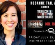 This Friday we sat down with Editor Rosanne Tan, ACE. Join us as we talk about working during the pandemic as well as her start in the business working in Reality TV. Learn how she transitioned to Narrative series and eventually working on the Disney+MCU action hit
