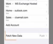 Simple steps for optimizing new iOS 8 Mail app Push and Sync settings for your Sane folders in email accounts that are Push compatible.