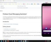 Demonstrating how to send notification to multiple devices using Firebase Cloud Messaging and Nodejs from firebase cloud messaging notification