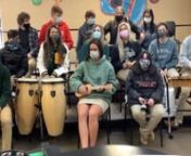 Some days you just need something to make you smile! Upper School students in Mrs. Mann’s music class recorded their version of late night host Jimmy Fallon’s classroom-instrument song renditions with pop celebrities like Adele, Steven Tyler, Mariah Carey, the Jonas Brothers, and Ringo Starr. The ukulele, xylophone, tambourines, bongos, maracas, and a variety of other percussion instruments provide a unique and fun accompaniment to Journey’s, “Don’t Stop Believing.”
