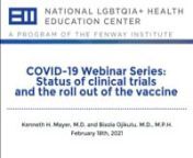 COVID-19 Status of the Vaccine from status covid 19