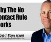 How and why the no contact rule works to facilitate re-attraction, getting an ex back or turning things around with someone you may have done and said things to that lowered their romantic attraction to you.nnIn this video coaching newsletter, I discuss two different emails from two different viewers. The first email is from a man who details how using the no contact rule, my book and videos is helping him to get his girl back who had started dating another guy after they broke up. He talks abou
