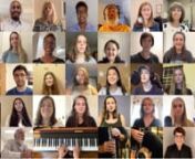 The Connecticut College Holiday Greeting 2020 is a unique virtual performance by a choir of Connecticut College students, faculty, staff, administrators, and alumni to mark the 100th anniversary of the College’s Alma Mater, composed by Edith Smith, Class of 1920, to words by Olive Littlehales, Class of 1921.nnSingersnnStudents and Alumni:nMeg Aldrich ’21 nBrielle Blood ’24  nNora Cahill ’23nKelly Clark ’24   nMary Conklin ’79nChristine Duncan ’05nErin Flanagan ’24   nVance Gil