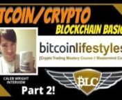 ▶ https://www.bitcoinlifestyles.club &#124; Use the link to the left to get started with Bitcoin Lifestyles Club today!nnIn part two of Bitcoin, Cryptocurrency &amp; Blockchain Education, Chris Rice Crypto and I discuss bitcoin, cryptocurrencies, and the blockchain.We also talk about the crypto market at large, and how you can start learning how to leverage it for profit through, trading, investing, and crypto mining.This is part one of a two-part discussion about crypto trading.Education is