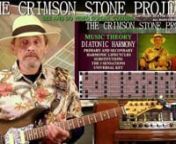For more info please visit ... https://crimsonstoneproject.com/nnTHIS SECTION IS IN 4 PARTSnnTHE LESSON ON MUSIC THEORY, THE LESSON ON UNIVERSAL KEY, THE LESSON ON BASIC CHORDS AND THE CAGED SYSTEM AND THE LESSON ON PRIMARY AND SECONDARY CHORDS WITH THE CIRCLE OF 4THS AND 5THS CHARTSnn*TOGETHER THESE LESSONS LAY AN EXCELLENT FOUNDATION FOR UNDERSTANDING THE PRACTICAL APPLICATION OF FUNCTIONAL HARMONY.nn*YOU DON&#39;T HAVE TO READ MUSIC. *YOU DONT HAVE TO READ TAB. *YOU DON&#39;T HAVE TO MEMORIZE HUNFRED