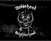 NEIGHBORHOOD｜Motörhead from motorhead