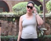Mom-to-be Kareena Kapoor Khan ditches her easy-breezy attires as she gets snapped in a boss lady vibe. Sara Ali Khan finishes off her workout with a calorie burning beverage. With Green Tea in hand and hair dipped with all the efforts and sweat, the ‘Coolie No 1’ star dons a striped long t-shirt over a pair of cycling shorts. Another day and another session of yoga for the ever-fit Malaika Arora. The star attends her workout session in an all-black active-wear. Neha Dhupia and Angad Bedi giv
