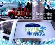 Please join us for an evening of high-octane conversation, festive food and drink and a speed way of entertainment at one of Detroit’s largest networking receptions of the year, Rev Up the Winter the Detroit Regional Chamber&#39;s annual meeting and holiday networking reception.nnA special addition to this year’s event will be a featurenpresentation from General Motors, Mark Ruess, president of North America, addressing GMs organizational transformation and the road they are driving in the futur