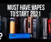 In no particular order, here are the TOP 10 VAPE STARTER KITS to start off the year 2021!nnProduct showcased in this video:nnUwell CALIBURN G 18W Pod System:nhttps://www.elementvape.com/uwell-caliburn-gnnSmok NOVO 3 25W Pod System:nhttps://www.elementvape.com/smok-novo-3nnVaporesso LUXE PM40 Pod Mod Kit:nhttps://www.elementvape.com/vaporesso-luxe-pm40nnGeek Vape AEGIS BOOST 40W Pod Mod Kit:nhttps://www.elementvape.com/geek-vape-aegis-boostnnVoopoo DRAG S 60W Pod Mod Kit:nhttps://www.elementvape.