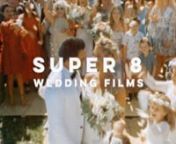 For all the vintage lovers out there, Super 8 is an authentic film format (popular in the 1970’s) that is perfect for giving your modern wedding memories an old school vibe. If this kind of thing is your jam, I will bring along one of my beloved Super 8 movie cameras, a few rolls of Kodak Super 8 film and capture your nuptials to the beautiful sound of film running through the camera gate. I will then cut you a 3-minute Super 8 montage of your special day set to a cute piece of music. You can
