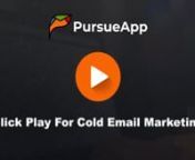 PursueApp has the perfect cold email designer with a unique workflow system that will make it very easy for you to create personalized emails that seem custom written for every lead you target.nnIt’s powerful email triggers will let you send different emails based on lead actions like when a mail is opened, a link is clicked, or even on the number of times the lead reads your email, the number of emails he reads and so much more.nnPursueApp has advanced support for personalization and snippets