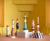 Ettore Sottsass founded the Memphis Group with his colleagues in 1981nTo showcase their furniture and lighting products,nThis viedo is a Personal motion film worknto introduce the Memphis group.