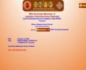 DhanurMasam - Concert Series-KKSF - 12 Jan. 2022 - Concert by Madhuram School of Music