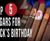 For Nick&#39;s Birthday, we upped the anty and put together one hell of a Top 5 sampler! From Padron to Arturo Fuente, here are Nick&#39;s Top Cigars he enjoyed on his birthday! Wish Nick a Happy Birthday in the comments and give him some other recommendations he should smoke next year on his birthday! nn#Top5 #BirthdayCigarsnPadron 1926 SeriesnArturo Fuente HemingwaynCrowned Heads Mil DiasnIllusione OneOffnNightShade by Drew Estatennhttps://www.jrcigars.com/blending-room/blog/top-cigar-lists/top-five-s