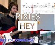 This is my bass cover of Hey by Pixies. Absolutely love the Pixies and have done for a number of years. They have an incredibly unique approach to songwriting.nnLIKING my videos and SUBSCRIBING to my channel helps me continue to make these videos and the transcriptions that go with them. Thank you for all your support so far! ��nnThe GoPlayalong TAB player I use in my videos (affiliate link) - https://goplayalong.com?c=basscraft .nnWould you like to PLAY MY TABS ALONG WITH THEIR SONG TRACKS?