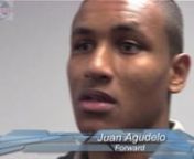 SBI interviews the Red Bulls and USMNT Forward, Juan Agudelo, after his first MLS goal.